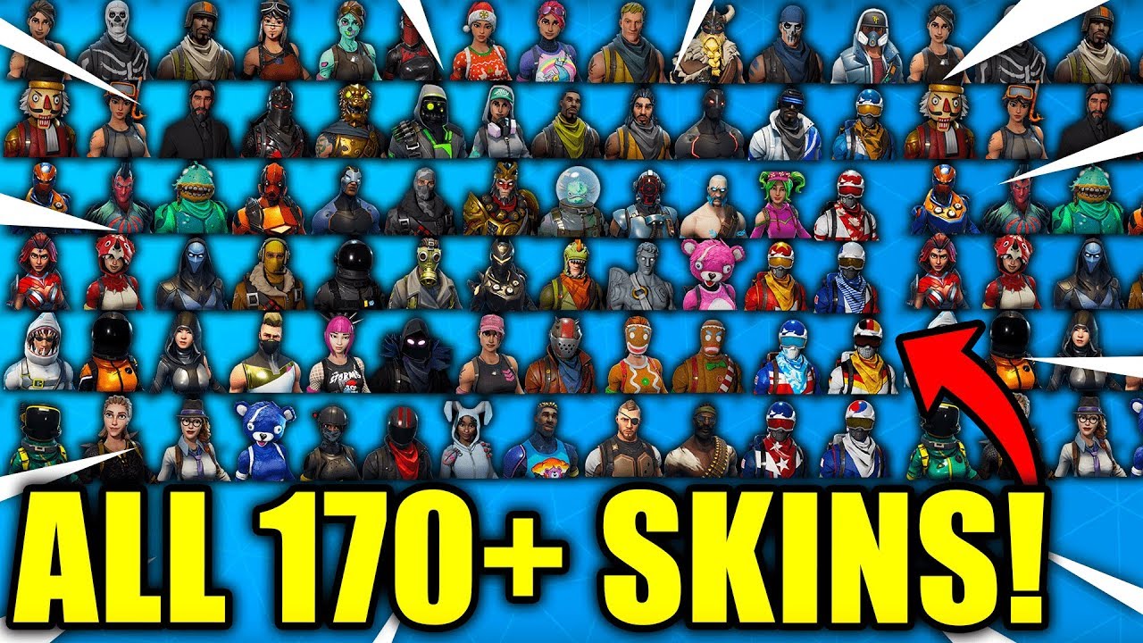  - fortnite every skin