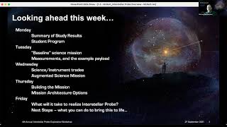 Interstellar Probe Study Workshop - Welcome