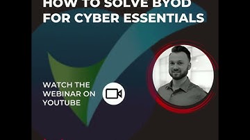 BYOD webinar  - We recommend MTD and MDM