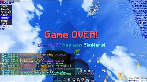GommeHD QSG + Hive Skywars Let
