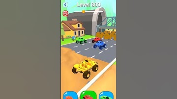 803 Level. Shape shifting game very cool and gnarly hyper casual game.#shapeshifting #shorts #games