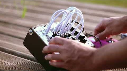 A very small Eurorack modular synth