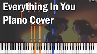 Everything In You (Piano Cover) | Adventure Time: Fionna and Cake