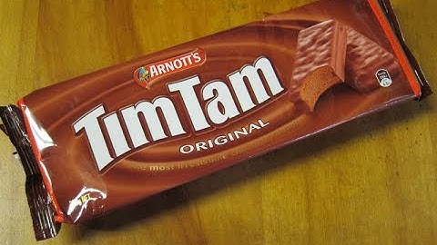 TimTam Slam - The correct way to do it #timtam #chocolate