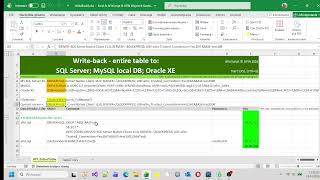 AFin Script Entire Excel table to SQLS,Oracle,MySQL