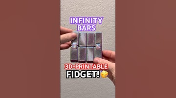 New 3D Printed Infinity Cube Style Fidget Toy #3dprinting #fidgettoys #printinplace