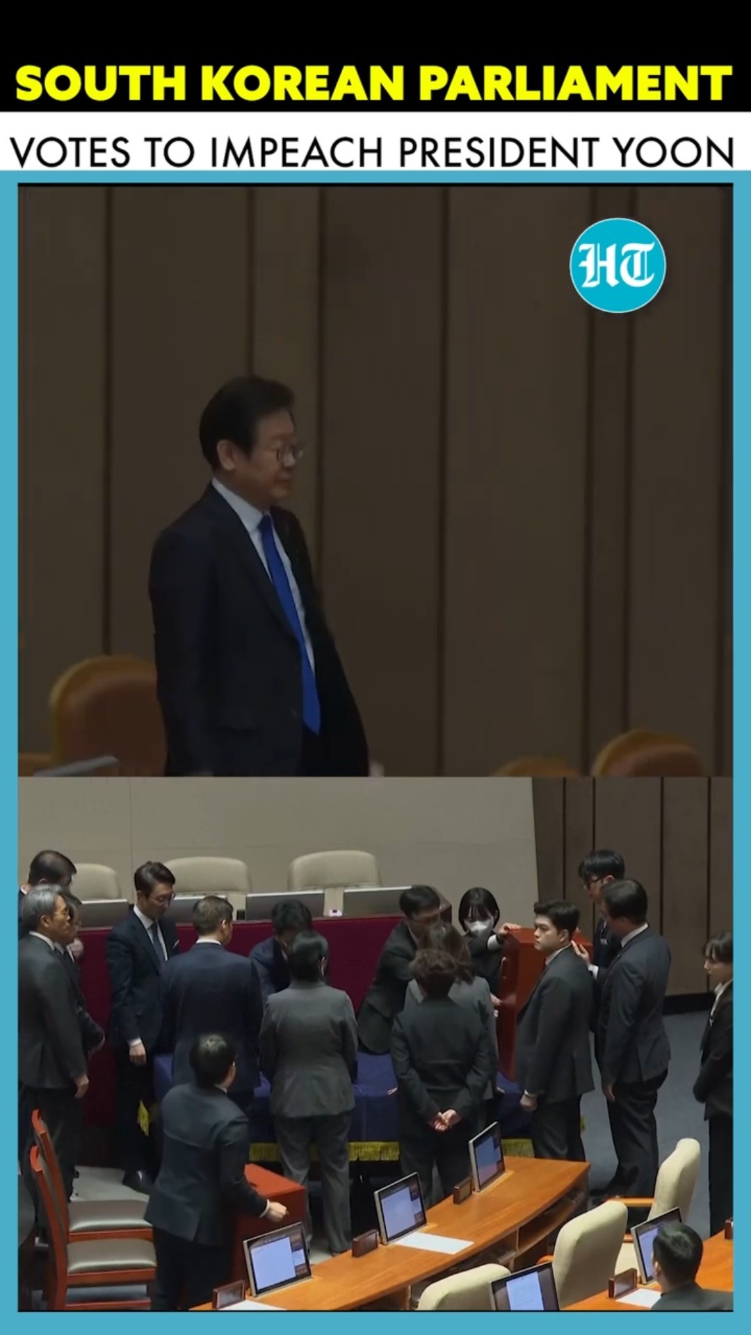 South Korea's Parliament Votes to Impeach President Yoon Suk Yeol Over Martial Law Declaration