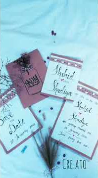 Save the date😍/Latest Model/Couple name Caligraphy😙