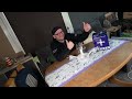 Ceiling fan with light, 50CM foldable lamp with fan, timer / memory function unboxing & instructions