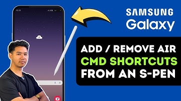 How To Add & Remove Shortcuts From S Pen Air Command Menu On Samsung Galaxy S25 Ultra
