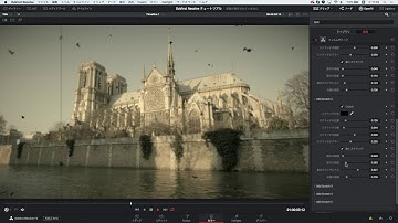 【DaVinci Resolve 15】7.8 ResolveFX／レトロな映像を再現する（フィルムダメージ）