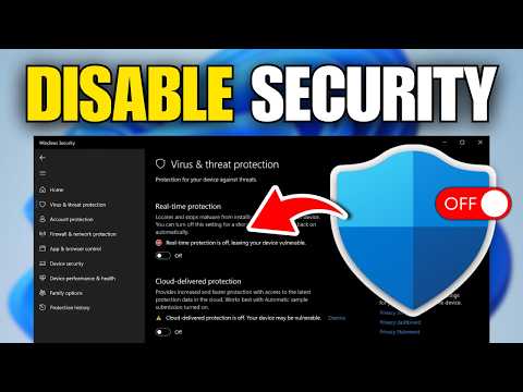 How To Disable Windows Security In Windows 11