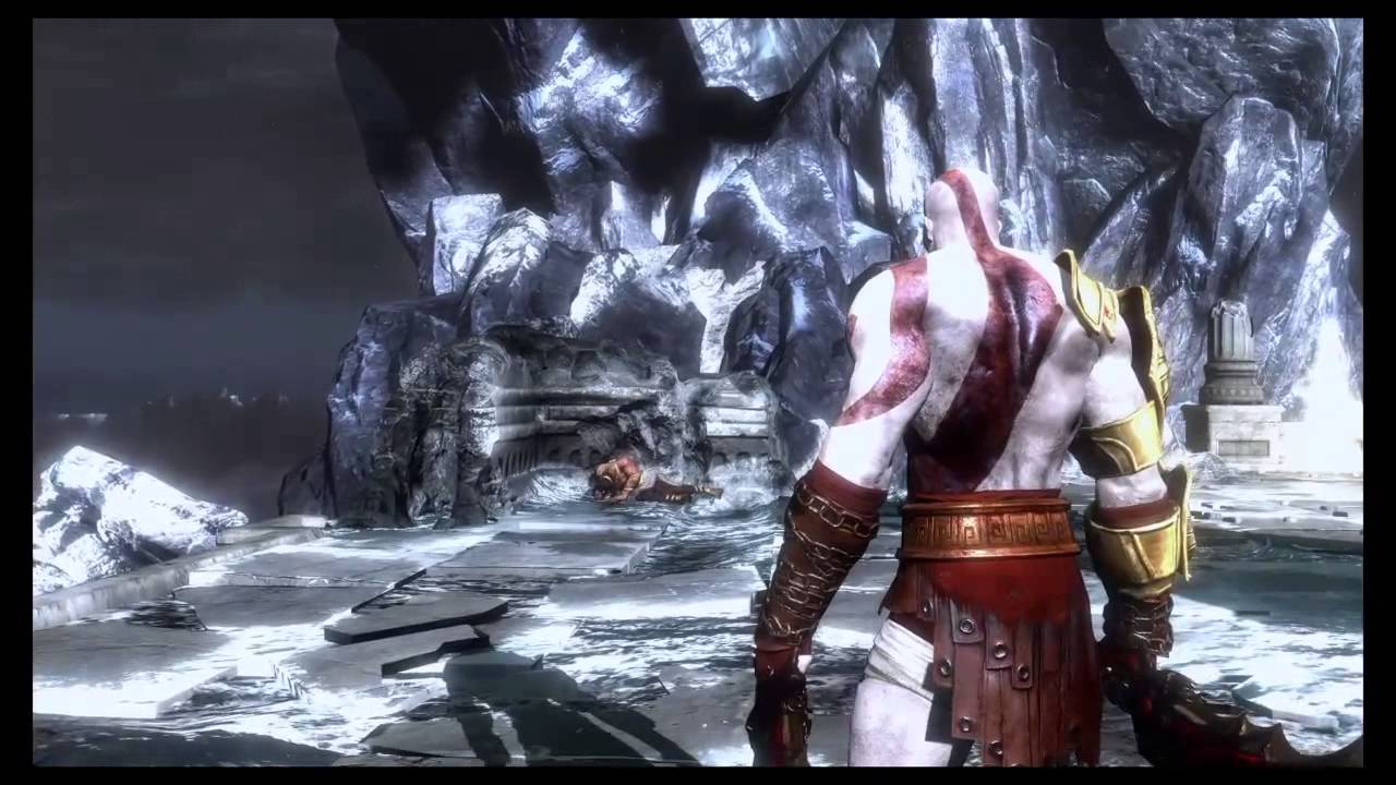 God of War 3 PS4 Remaster - funny glitch
