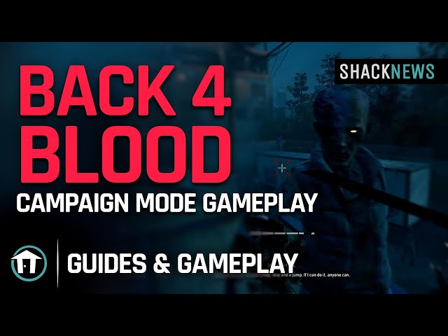 BACK 4 BLOOD - Campaign Gameplay & GIVEAWAY! 