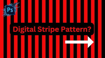 How To Make Digital Stripe Pattern In Photoshop | Design Your Shirt Class# 2 #asmr #video
