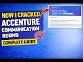 Accenture Communication Assessment Guide | Cracked Communication Round | Complete Guide + Proof