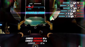 DVA Ult is Broken (6 kills,  Team Wipe)  Overwatch #Shorts