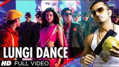 Lungi Dance Chennai Express" New Video Feat. Honey Singh, Shahrukh Khan, Deepika