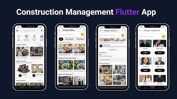 Flutter Construction Management App Template | Project Tracking, Team Collaboration & Reports