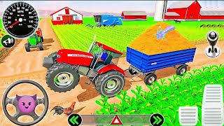 Indian Tractor Farming Driving Simulator 3D - New Tractor Games - Android Gameplay#truckgame  screenshot 3