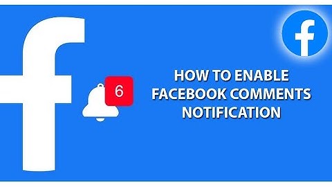 How to Enable Facebook Comments Notification | Turn On Comments Notification on Facebook | Facebook