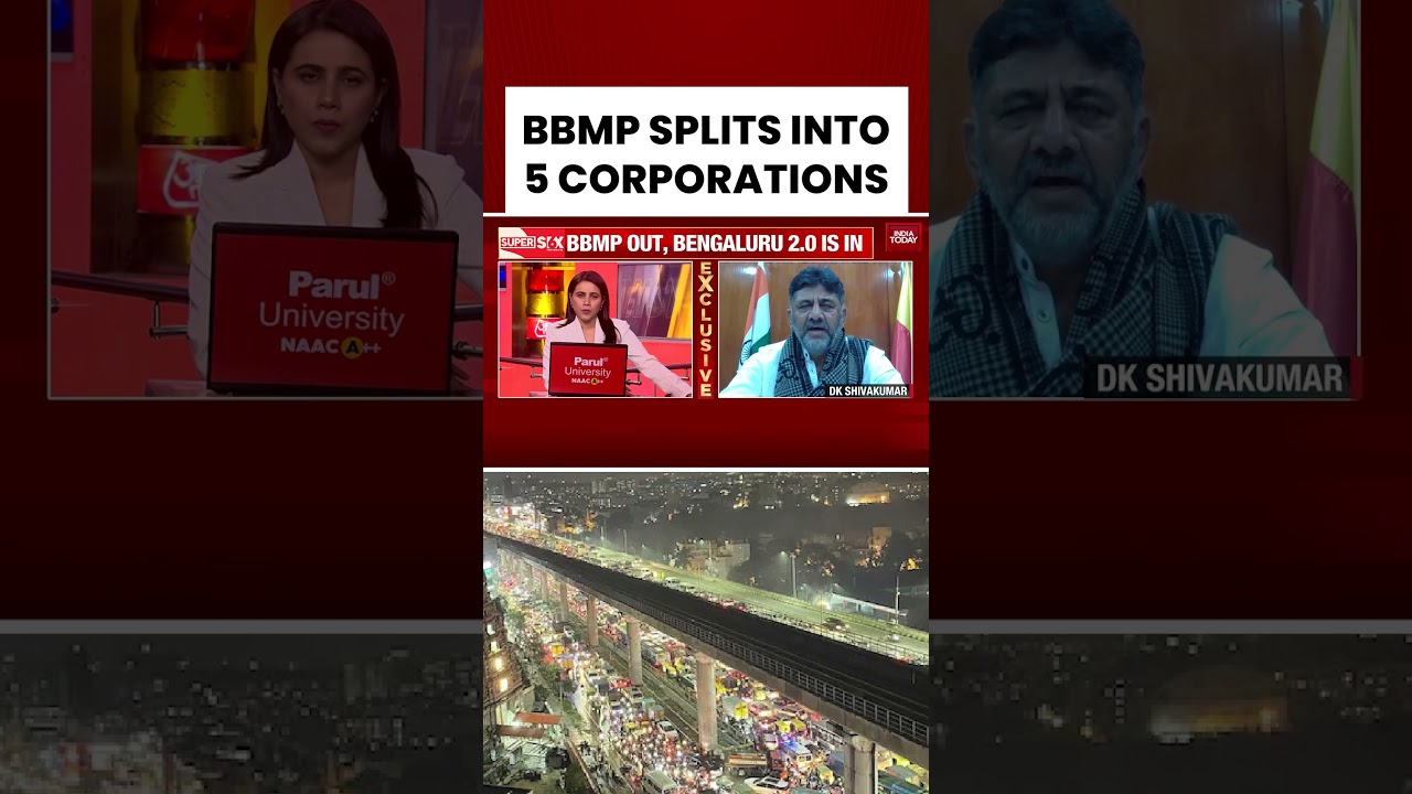 BBMP Splits Into 5 Corporations