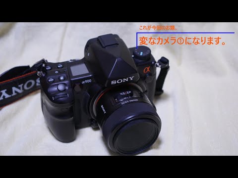 【ショット数2,951枚】SONY α900 一眼レフ F2.8レンズ セット ショット数2,951枚】SONY α900 一眼レフ F2.8レンズ セット 最後のα一眼
