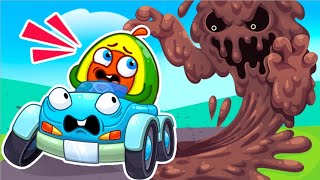 OH NO! MY CAR IS SICK! 🚗 Kids Cartoons and Karaoke Songs