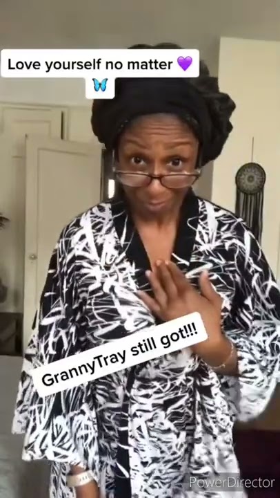 Granny's got back! #shorts #booty  #granny