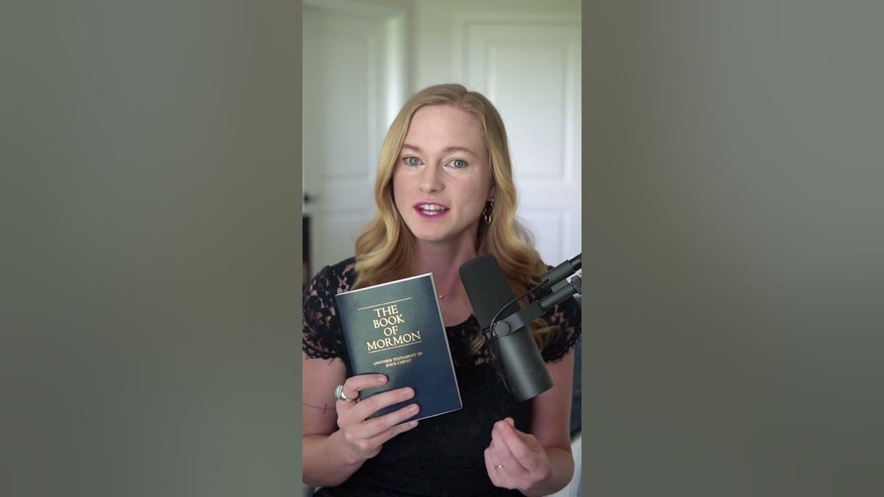 Joseph Smith made it up 🤷🏼‍♀️ #bookofmormon #lds #exmo
