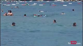 El Kızı'nın başrol oyuncusu Sevda Erginci ile Yılmaz Kunt tatilde