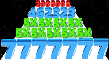 Number Run (vs) Dark Hole - Walkthrough Gameplay Android, iOS (MAX LEVEL) New Update