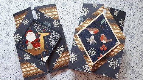 EASY DIAMOND GATE FOLD CARD (2 variations)