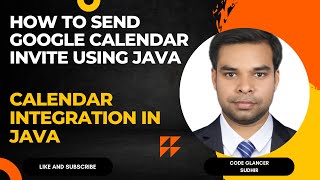 Google calendar and spring boot integration.