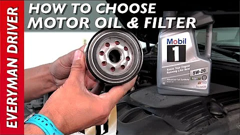 How To Choose a Good Motor Oil and Filter on Everyman Driver