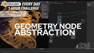 Recreating a Stock Effect with Geometry Node Proximity - Blender Every Day #236
