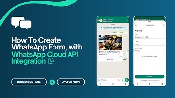 How To Create WhatsApp Form, WhatsApp Cloud API Integration | Whatsmarketing | WhatsApp Flows
