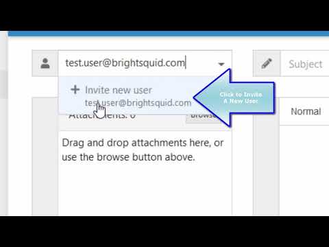 Brightsquid Secure-Mail Tutorial: Invite Anyone