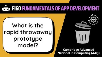Rapid Throwaway Prototype Model | 2.1c | OCR AAQ | Application Development | F160