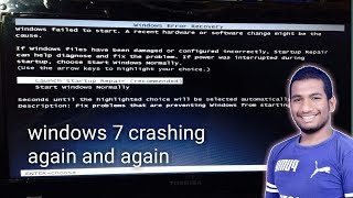 windows failed launch startup repair (recommended) startup repair windows 7 failed to star