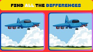 FIND ALL DIFFERENCES IN IMAGE CHALLENGE | OBERVATION SKILLS