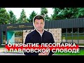 Уникальный лесопарк в Павловской Слободе стал одним из девяти объектов проекта «Парки в лесу»