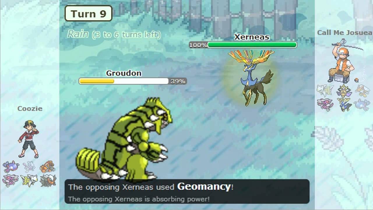 Pokemon Showdown Ubers Battle 1 YouTube