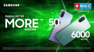 🔥 Samsung Galaxy A07 5G – More Awesome Every Day! 📱✨