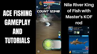 Ace Fishing - Nile River King of Fish (Master's KOF rod test) screenshot 2