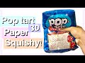HOW TO MAKE A POP TART 3D PAPER SQUISHY!