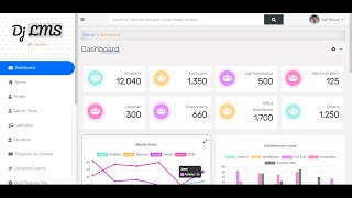 Source code and setup Django learning management system