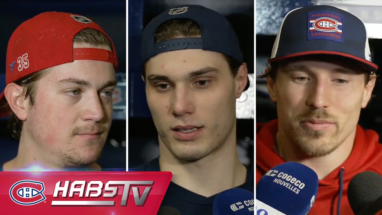 Canadiens address the media at practice | LIVE PRESS CONFERENCES