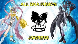 DIGIMON - ALL DNA \/ FUSION \/ JOGRESS EVOLUTION (Todas las Fusiones ADN Evolución) - JOGRESS SHINKA