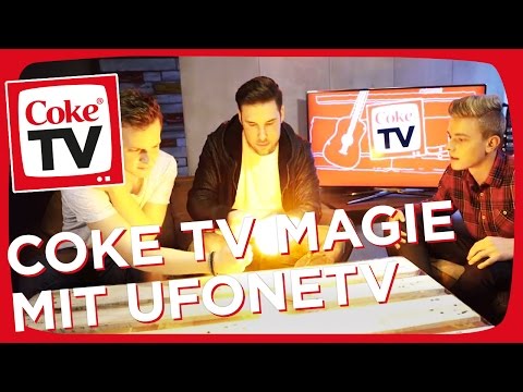 MafuyuX und UFONETV lernen Zaubertricks mit David Millert | #CokeTVMoment